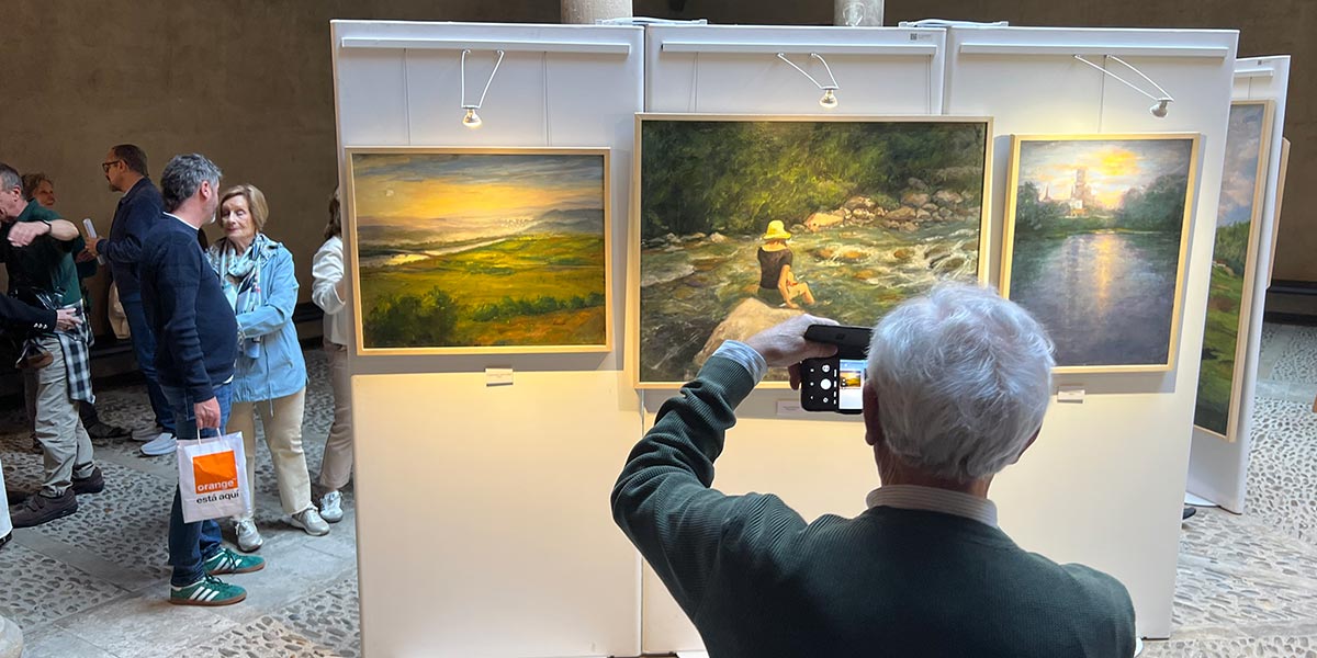 Lina Yanguas vuelve a UNED Tudela con ‘Nuestro entorno’, una exposición que retrata los paisajes y emociones de la Ribera 7