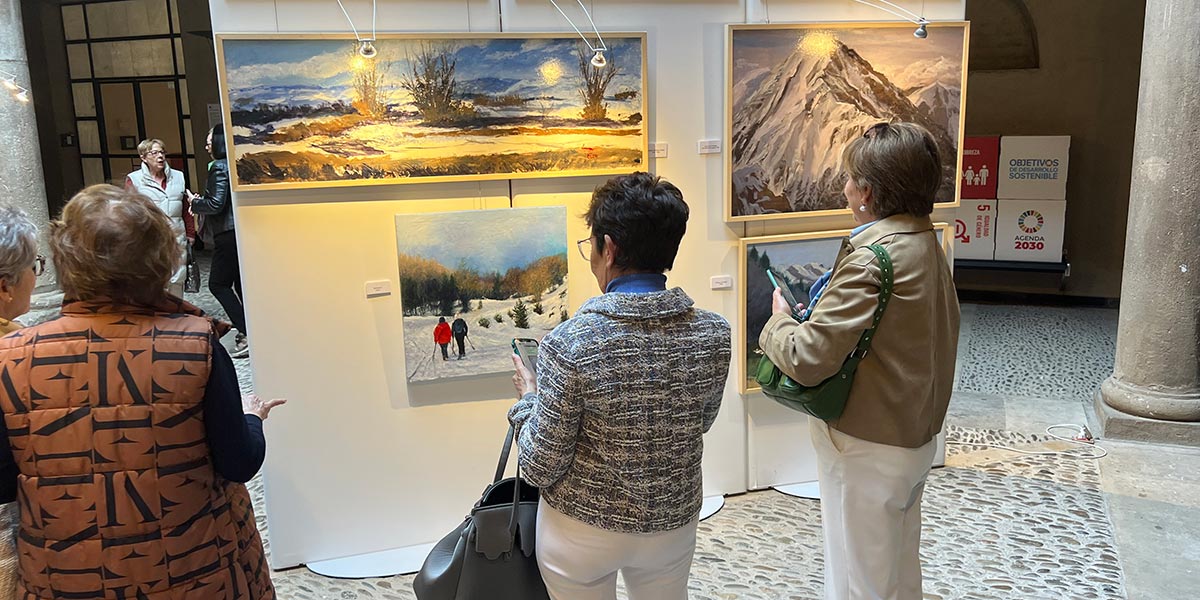 Lina Yanguas vuelve a UNED Tudela con ‘Nuestro entorno’, una exposición que retrata los paisajes y emociones de la Ribera 8