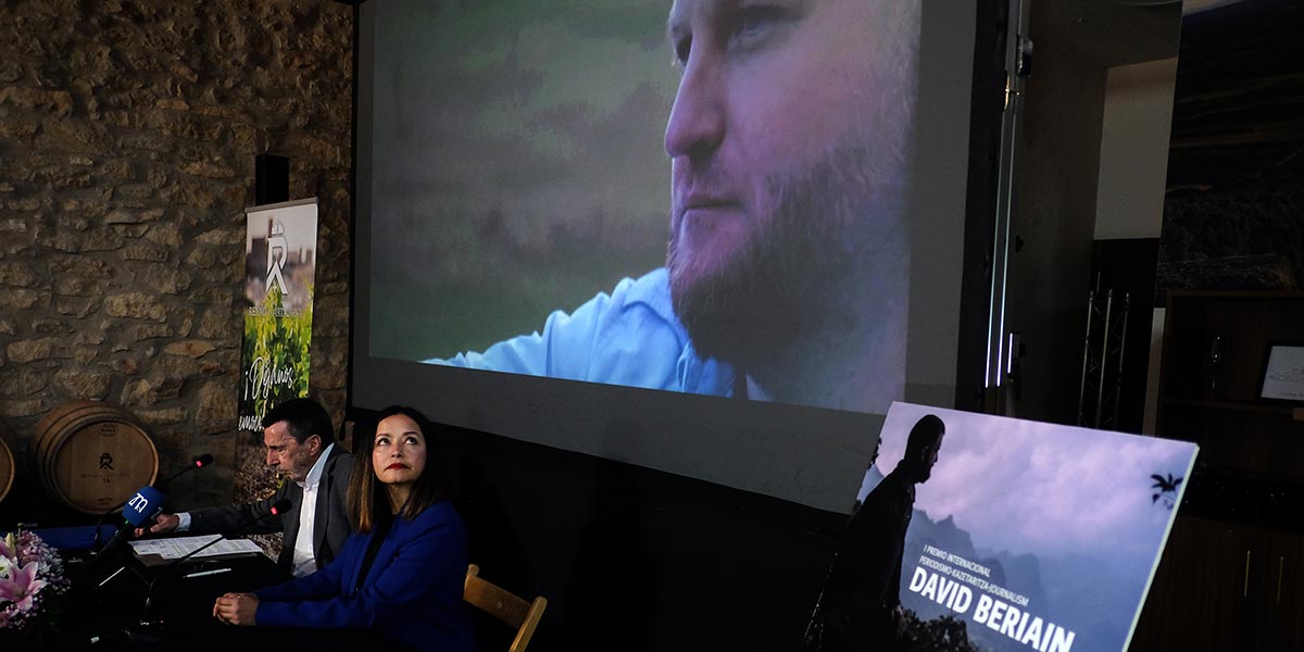 Nace el Premio Internacional de Periodismo David Beriain en Artajona como homenaje al reportero navarro 1