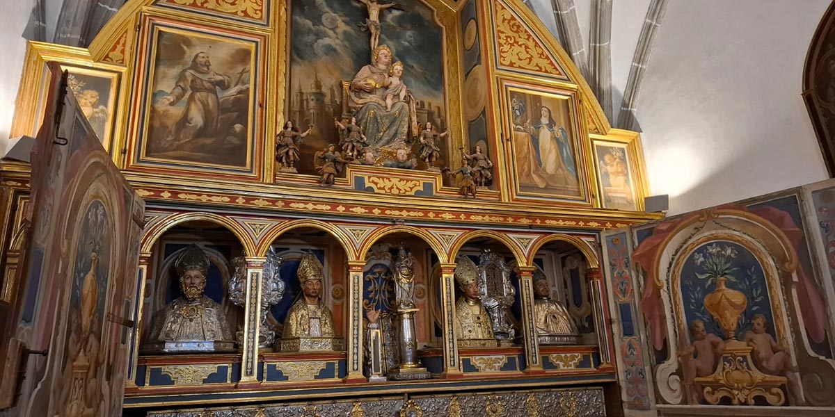 El armario relicario de la Catedral Santa María de la Huerta de Tarazona