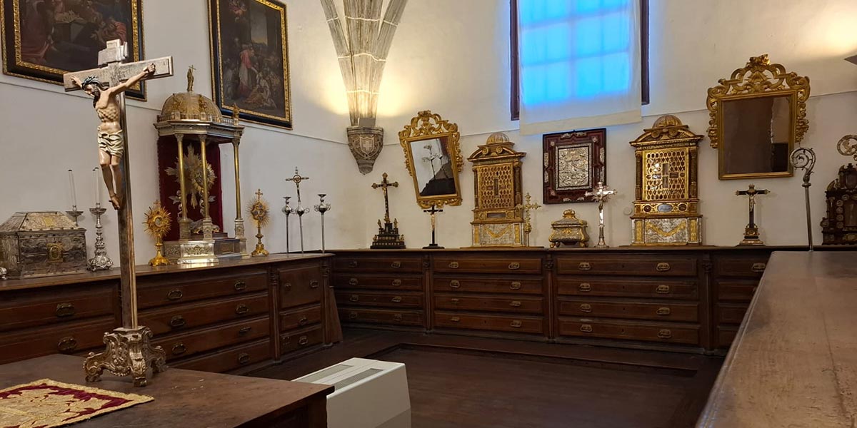 La sacristía de la Catedral Santa María de la Huerta de Tarazona