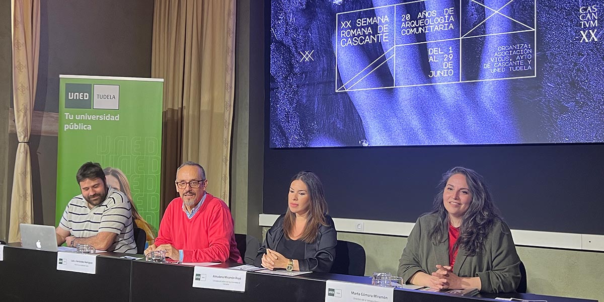 La UNED de Tudela acogió la presentación de la XX Semana Romana de Cascante 3