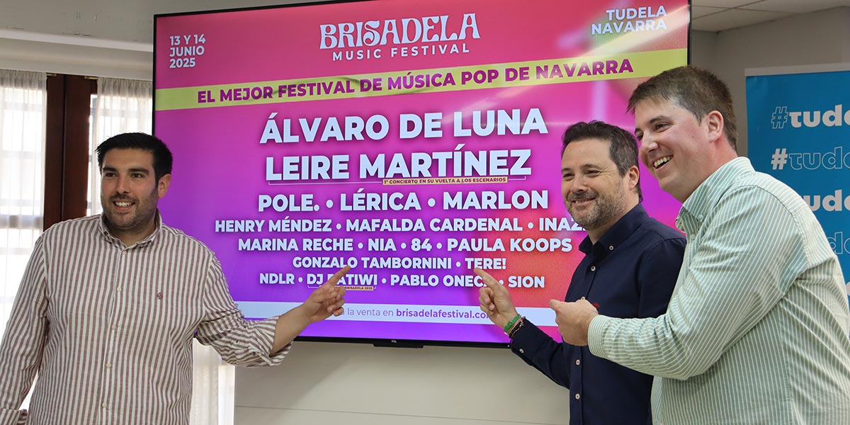 Brisadela 2025 se presentó oficialmente en el Ayuntamiento de Tudela