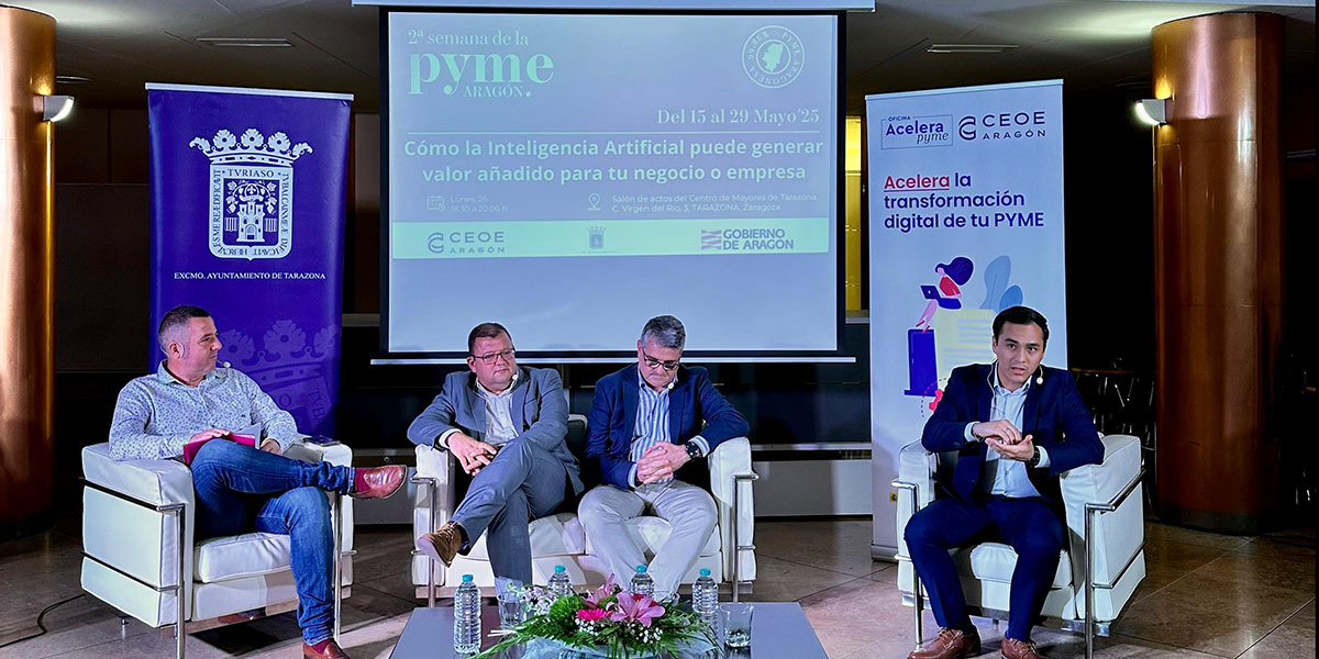 Mesa redonda de la II Semana de la Pyme Aragón en Tarazona
