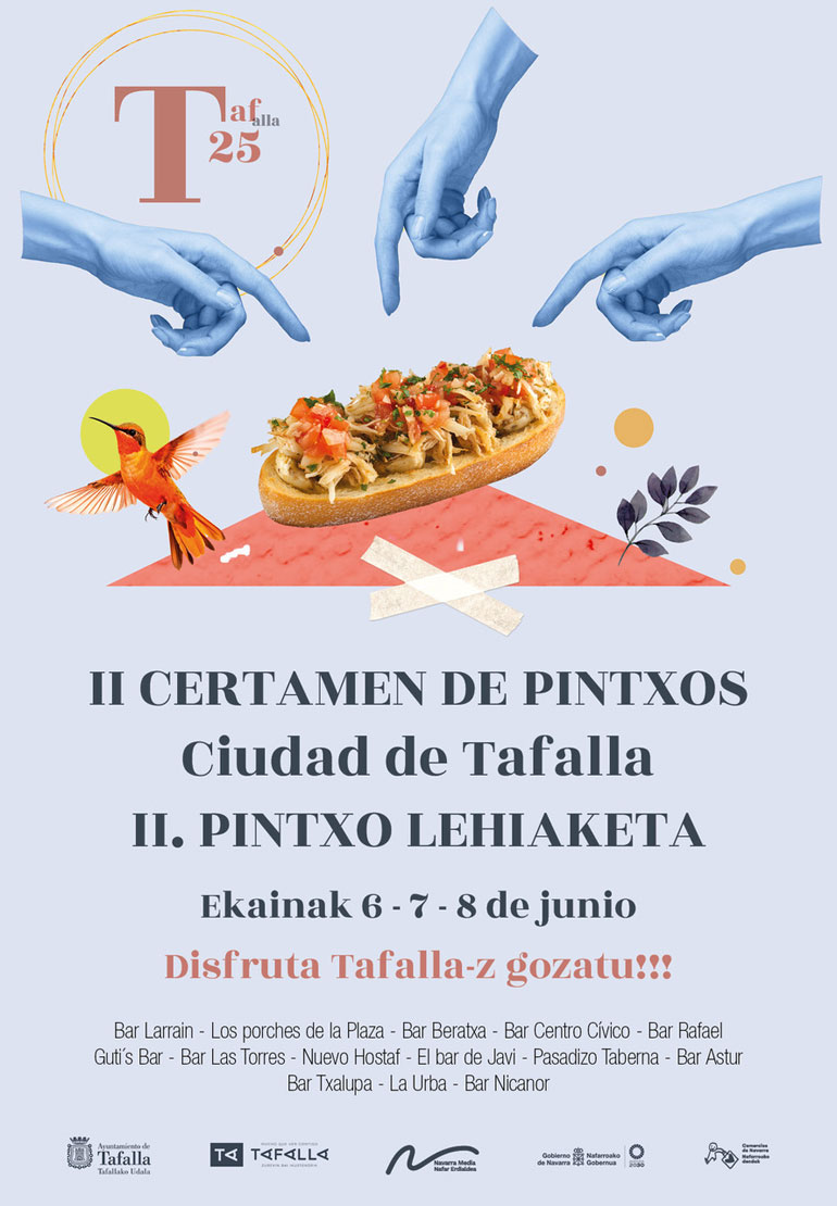 II Certamen de Pintxos Ciudad de Tafalla 2025