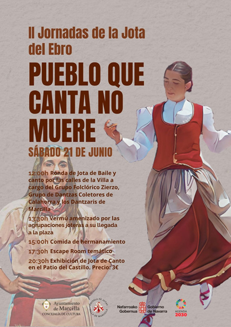 II Jornadas de la Jota del Ebro ‘Pueblo que canta no muere’ en Marcilla 2025
