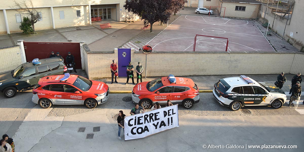 Más de 3.000 personas protestaron en Marcilla por la situación del COA 7