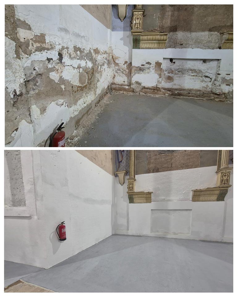 El Seminario de Tudela (antes y después)