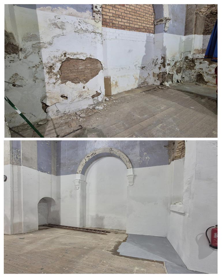 El Seminario de Tudela (antes y después)