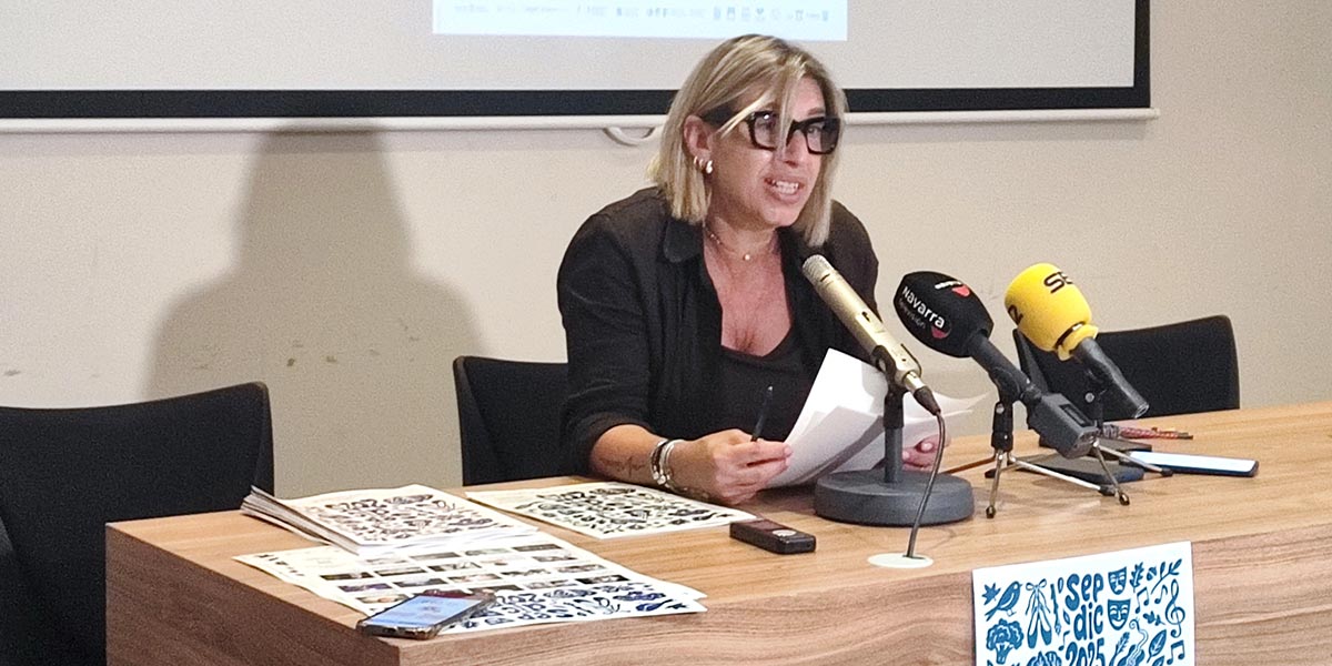La concejal de Cultura y presidenta de la EPEL Tudela Cultura, Icíar Les, ha sido la encargada de presentar esta amplia y variada oferta