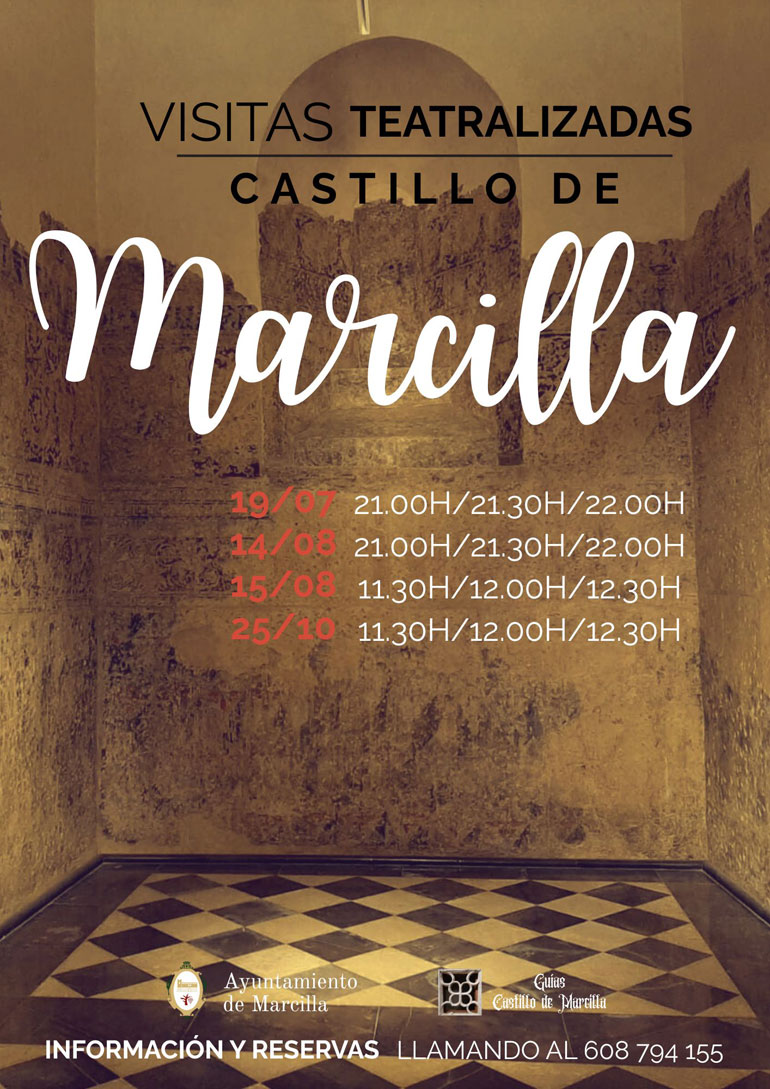 Visitas teatralizadas al Castillo de Marcilla 2025