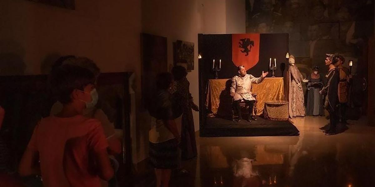 Visitas teatralizadas al castillo de Marcilla 1