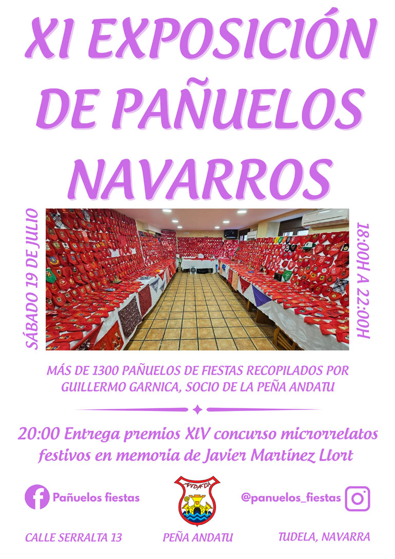 XI Exposición en Tudela de Pañuelos Navarros