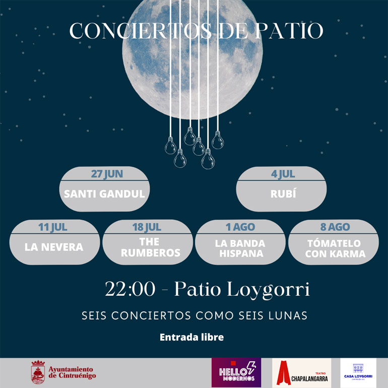 Conciertos de Patio en Cintruénigo 2025