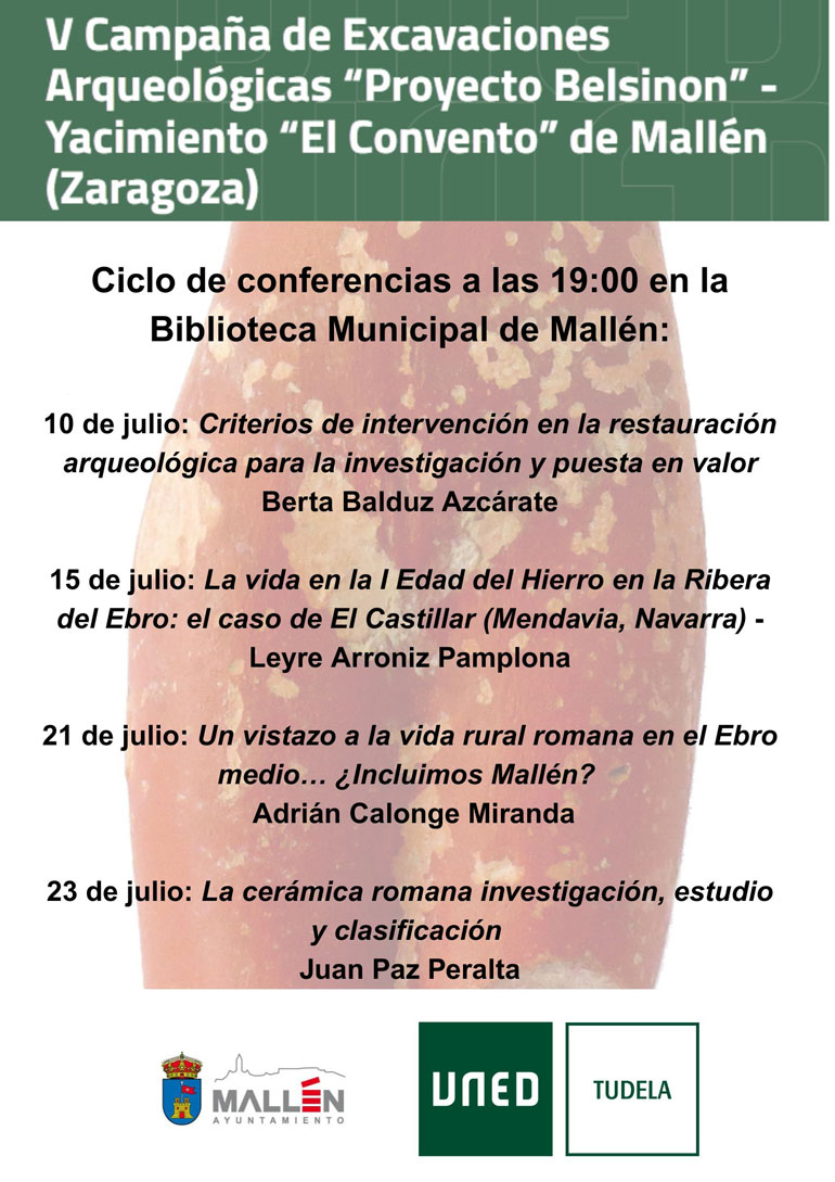 Ciclo de conferencias a las Biblioteca Municipal de Mallén