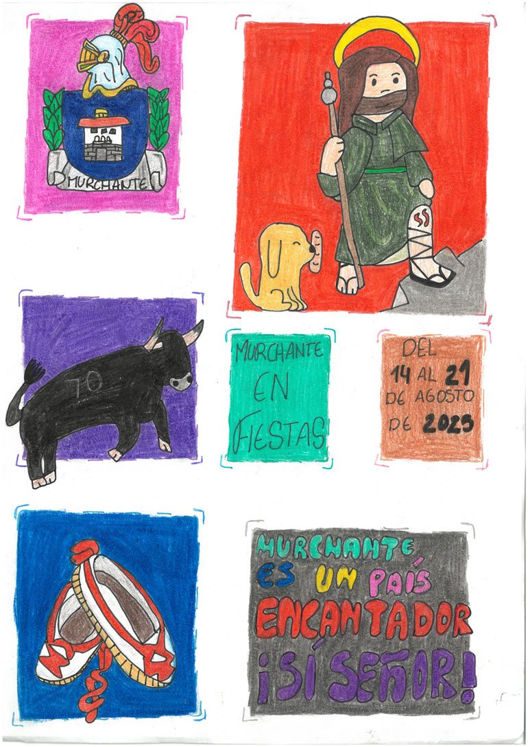 Carteles Murchante infantil 2º PREMIO