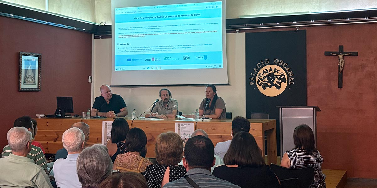 Tudela digitaliza su historia con una carta arqueológica interactiva y modelos 3D
