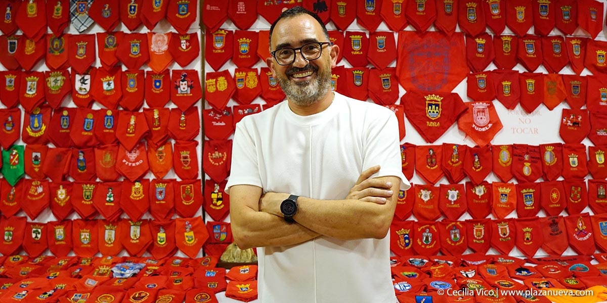 Guillermo Garnica Álava en una exposición pasada