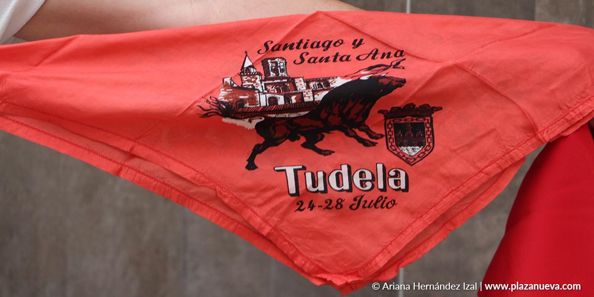 Pañuelo de cuando las fiestas eran sólo hasta el 28 de julio