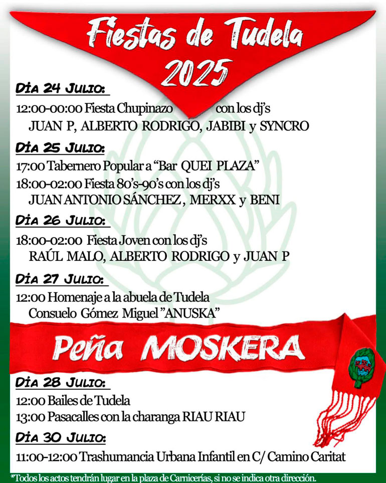 Fiestas Moskera 2025