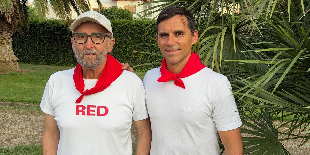 Lanzadores del cohete, José Antonio Sádaba Esparza, ’Toñín, y Totó Munilla