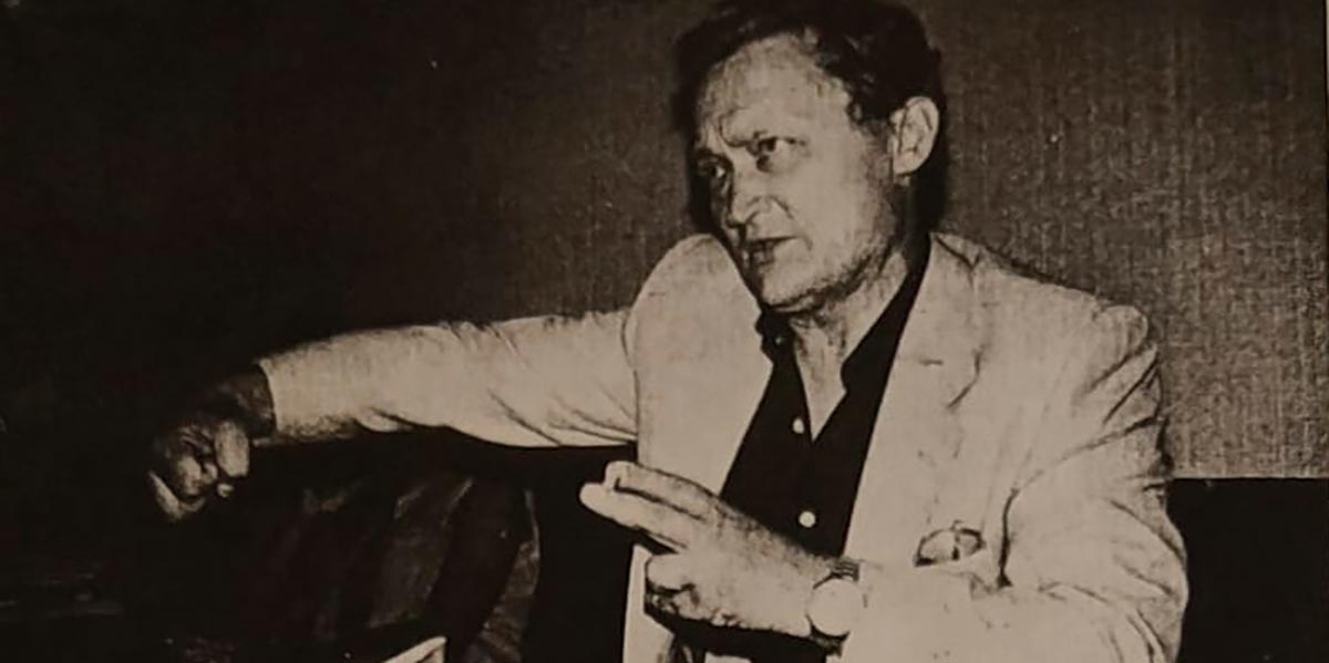 Alguis Chekúolis representó a la URSS en su visita a Alfaro