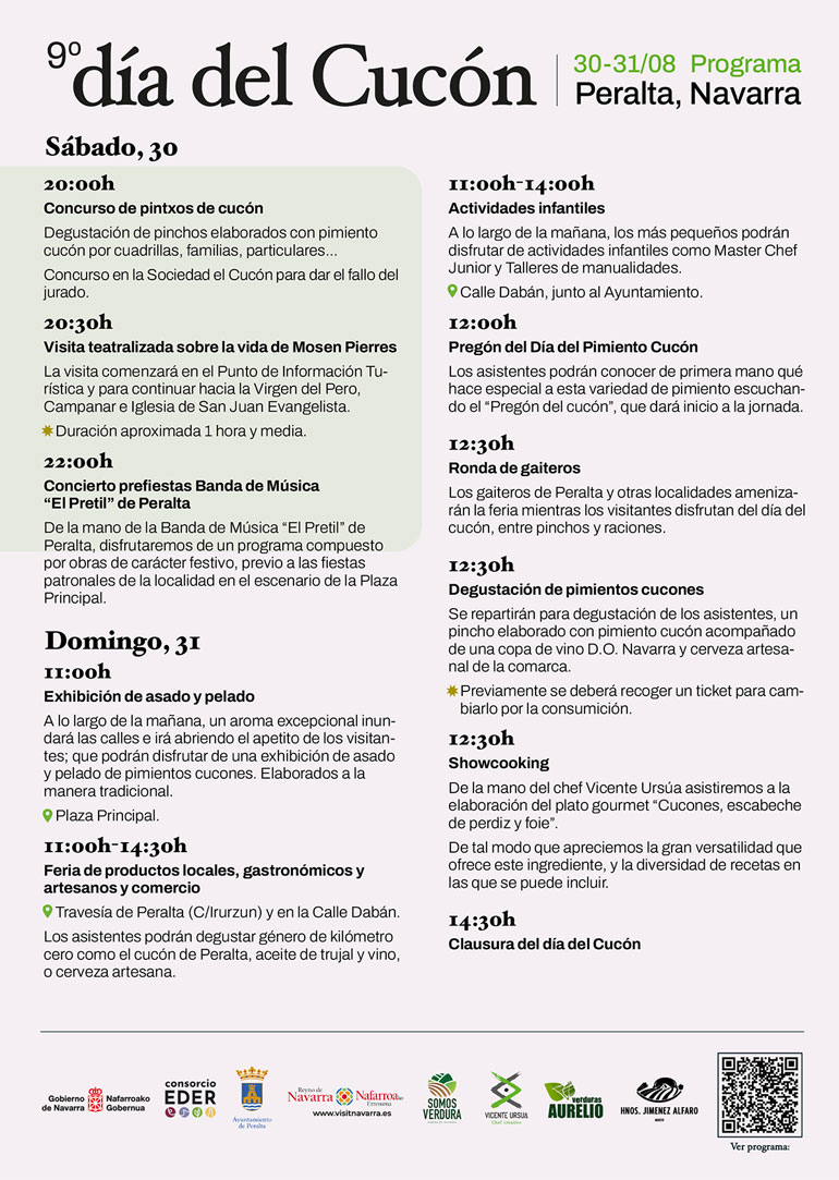 IX Día del Cucón en Peralta 2025 programa