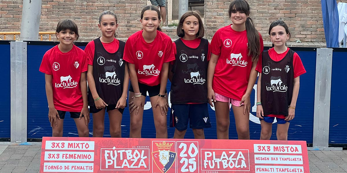 Grupo Enhol y Jata Electrodomésticos consolidan su compromiso con el deporte base a través de Fútbol Plaza de Fundación Osasuna 2