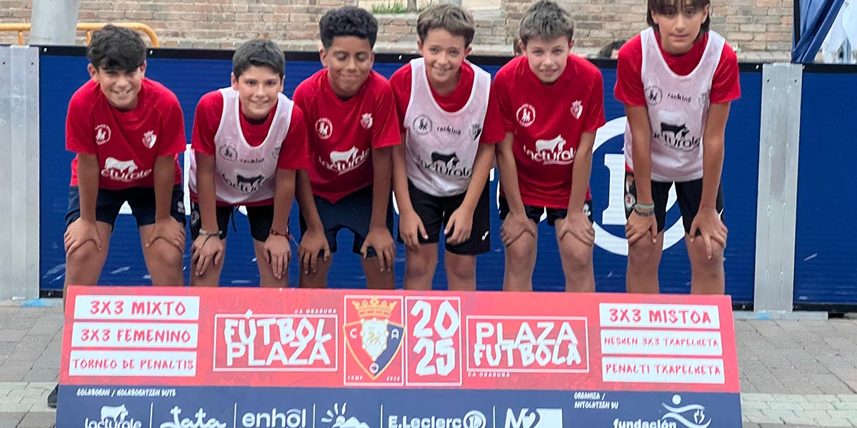 Grupo Enhol y Jata Electrodomésticos consolidan su compromiso con el deporte base a través de Fútbol Plaza de Fundación Osasuna 3