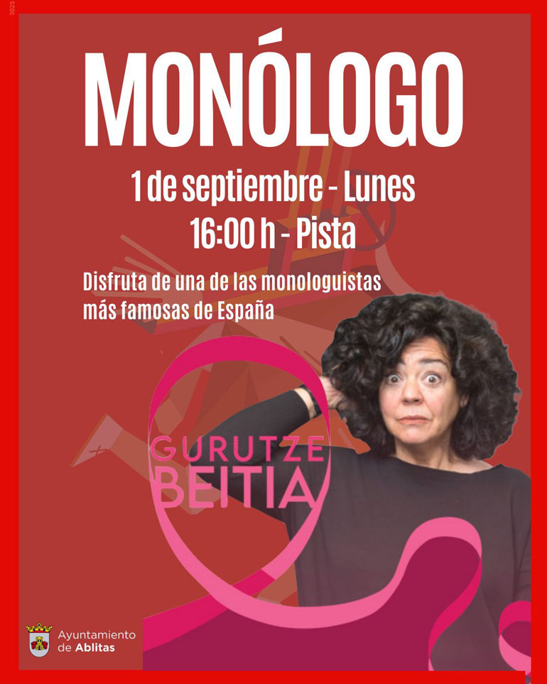Monólogo con Gurutze Beitia en Ablitas