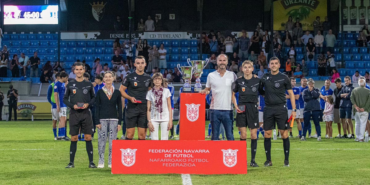 Tudelano campeón de la Copa Federación 25-26 Tudelano 3-0 Txantrea