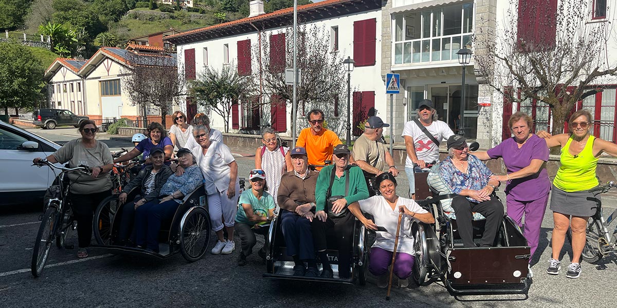 Biciclistas de Corella celebró 20 años con una marcha inclusiva por la Vía Verde del Bidasoa 2