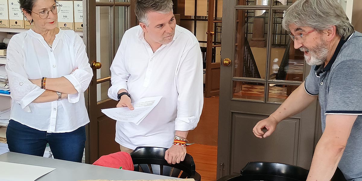 El Archivo Municipal recibe el depósito documental de la genealogía de la familia Olaso 