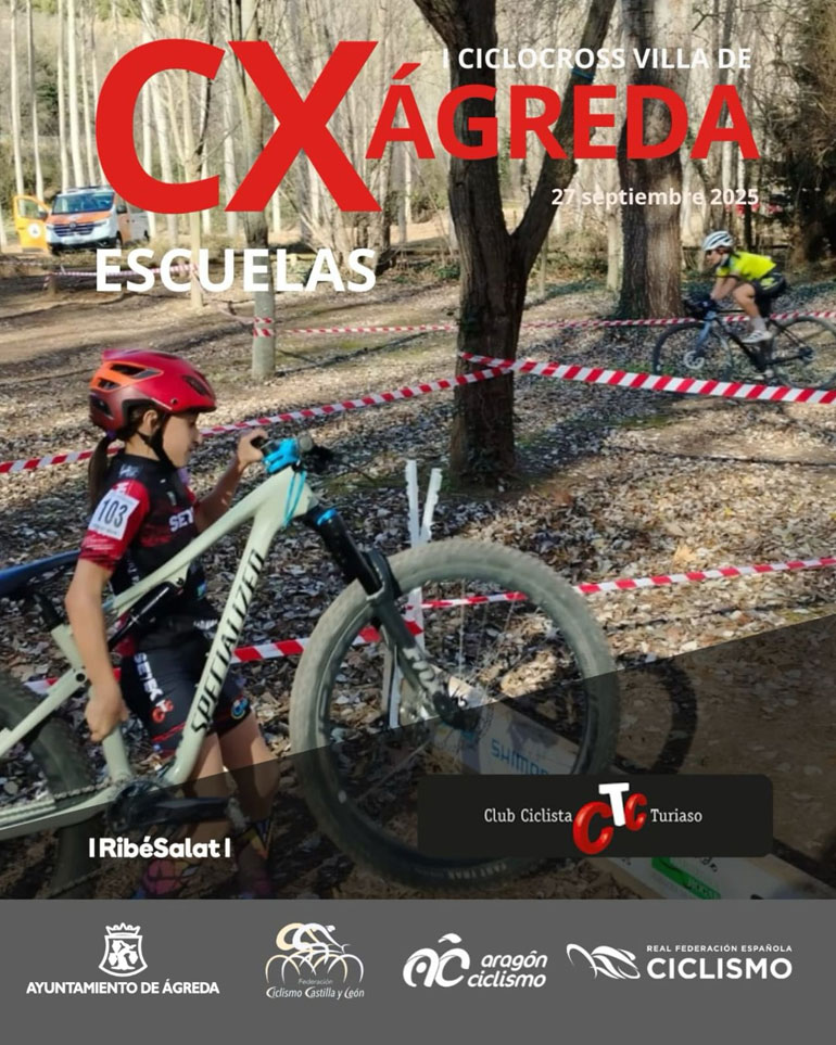 I Ciclocross Villa de Ágreda 2025 escuelas