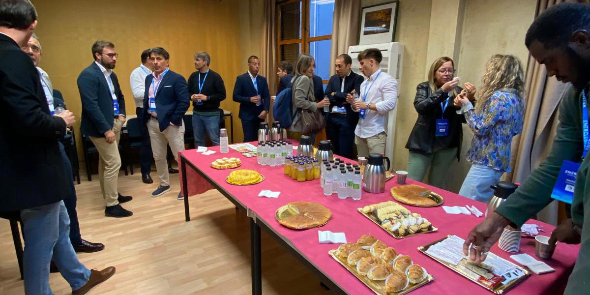 Jornada movilidad eléctrica en Tudela lunch