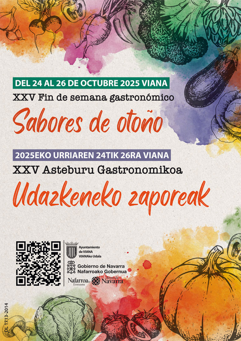 XXV Fin de semana gastronómico en Viana 2025