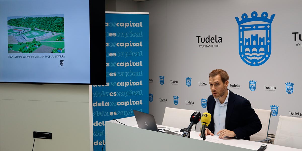 Presentación del proyecto definitivo de las nuevas piscinas municipales de Tudela