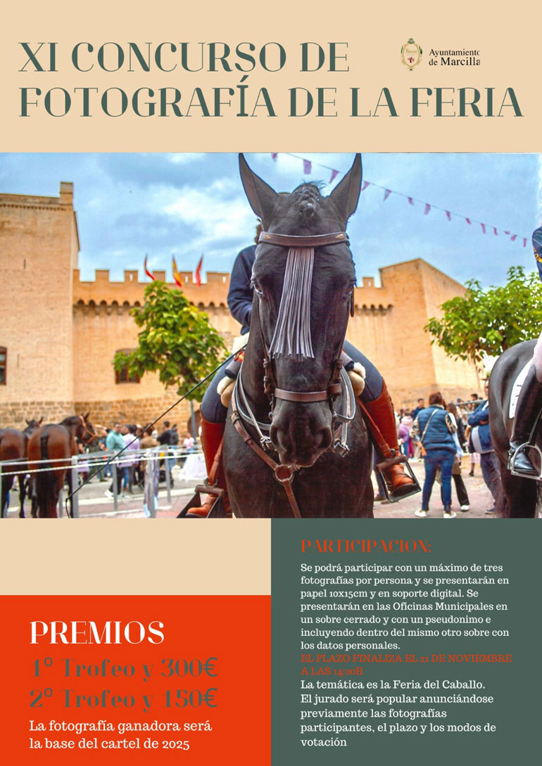 XI Concurso de Fotografía de la Feria del Caballo de Marcilla 2025