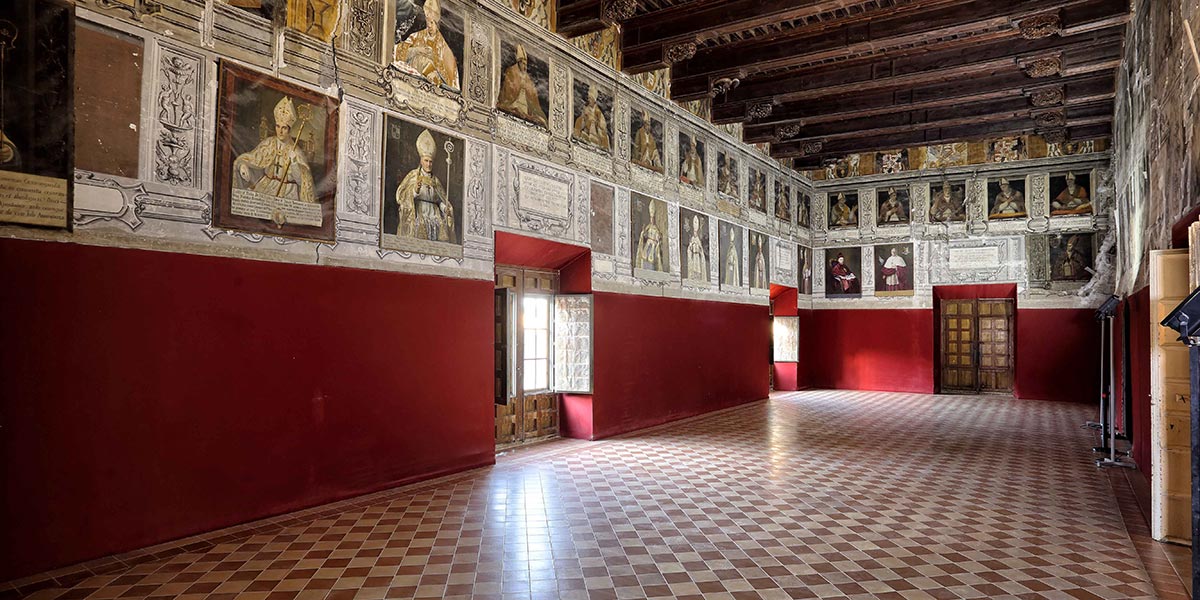 Salón de obispos del palacio episcopal © Héctor Pérez