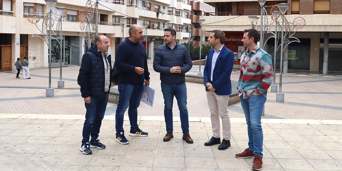 Las obras contemplan la reconversión de la actual rampa de conexión entre la calle Gaztambide Carrera y la plaza Sancho El Fuerte en una de pendiente menos pronunciada