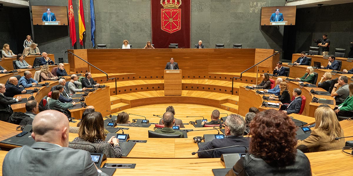 El Parlamento de Navarra celebró un acto de reconocimiento al cooperativismo 1
