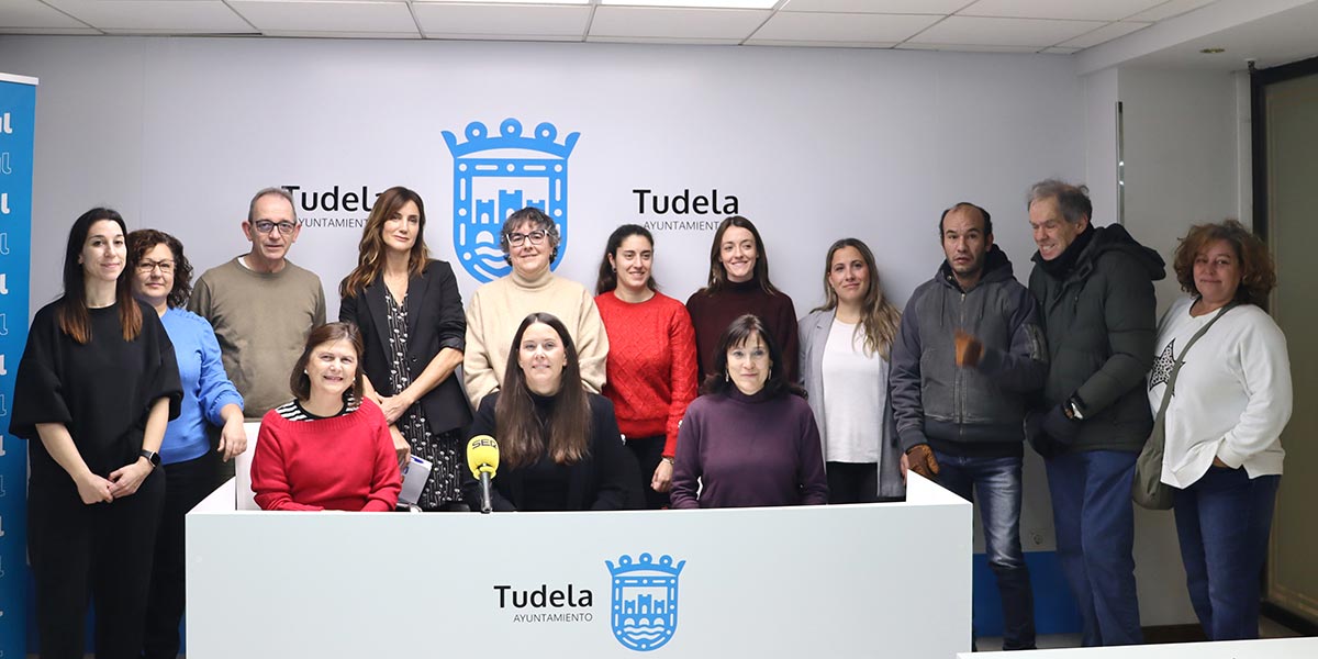 Tudela presentó el programa navideño 2025-2026 con el encendido del alumbrado el 28 de noviembre