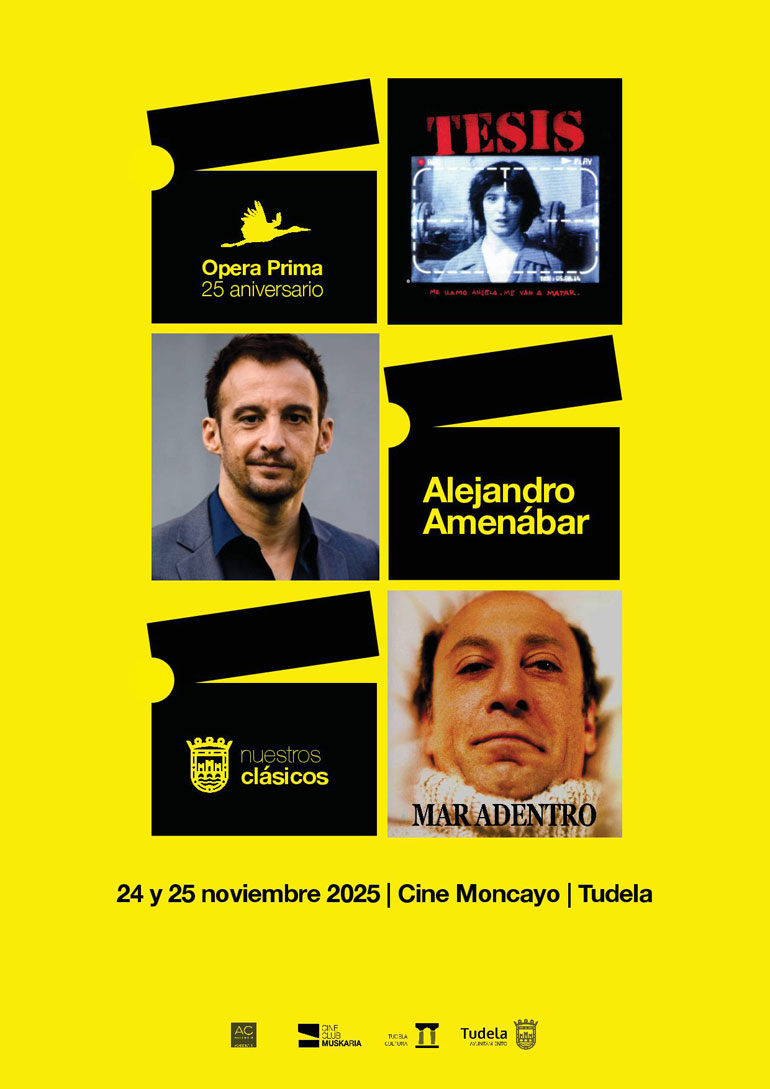 Ciclo Nuestros Clásicos homenaje a Alejandro Amenábar en Tudela 2025