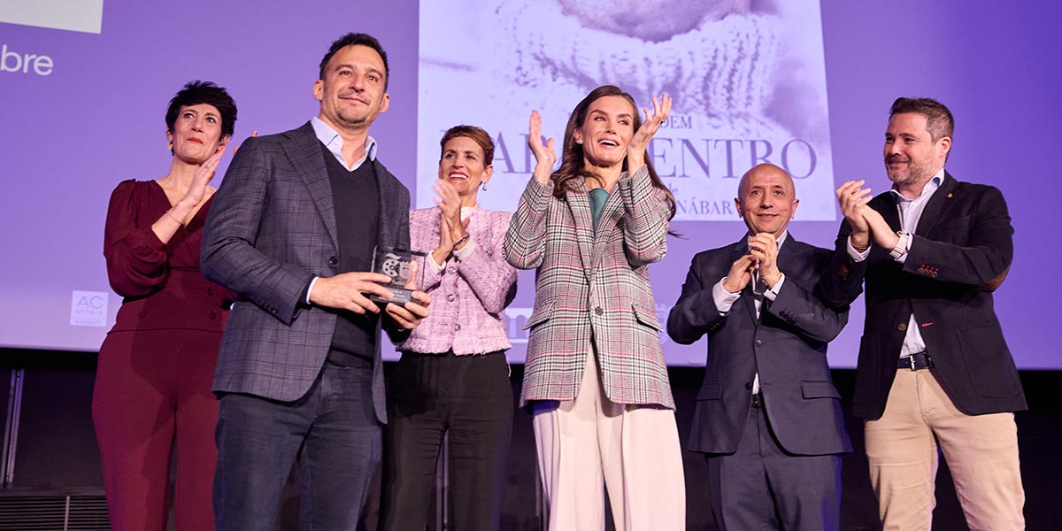 Entrega del reconocimiento a Alejandro Amenábar