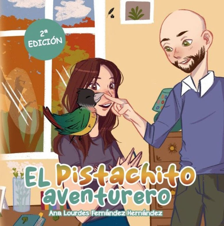 Portada del cuento infantil ‘El Pistachito Aventurero’