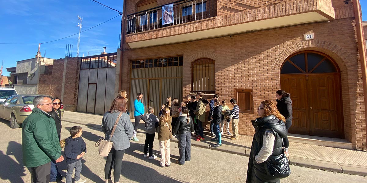 Recorrido sanantonero en Rincón de Soto 2