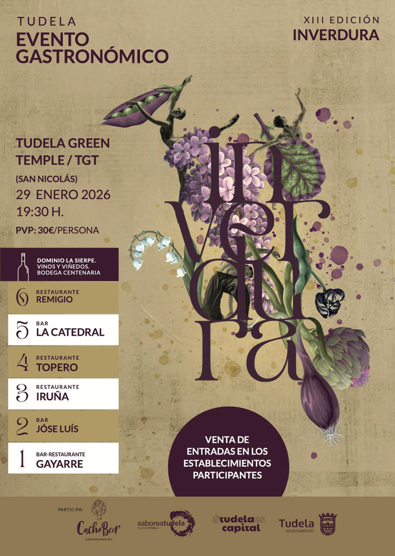 Evento gastronómico de Inverdura 2026