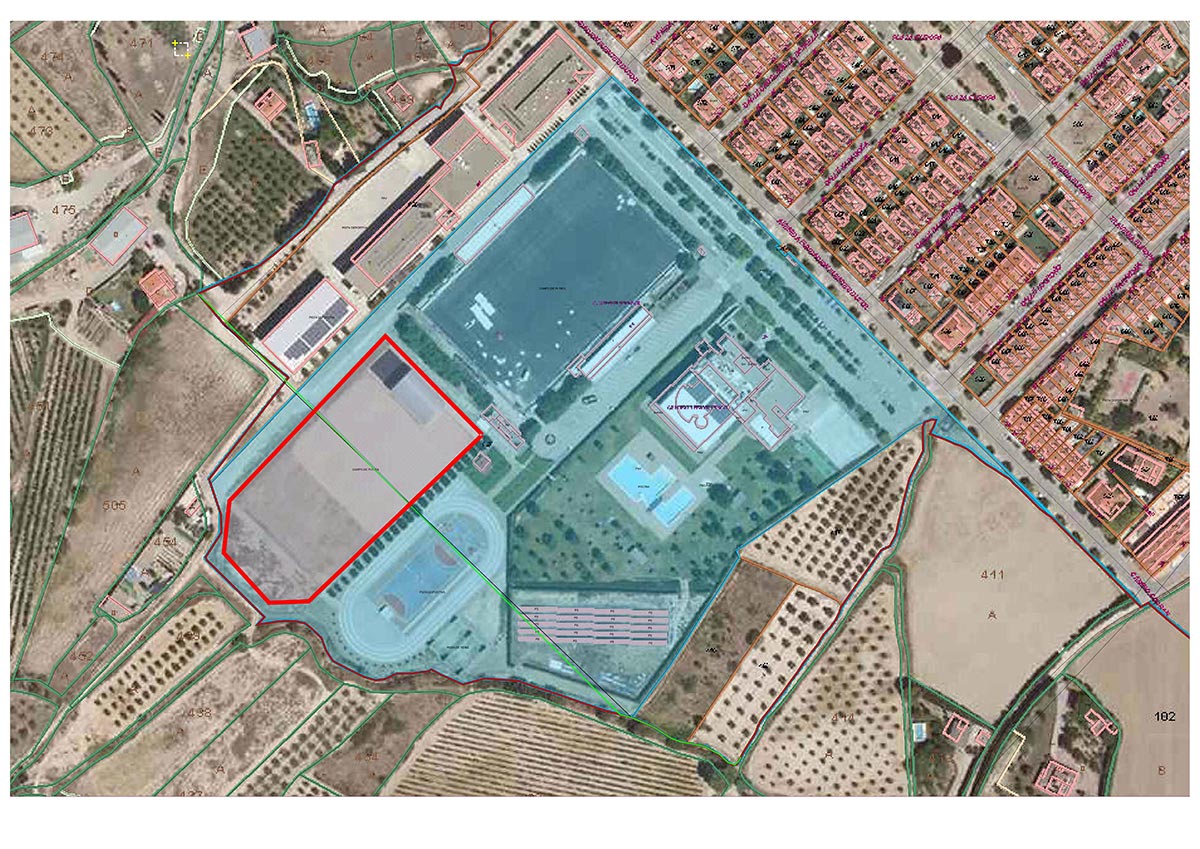 Imagen catastral de la parcela
