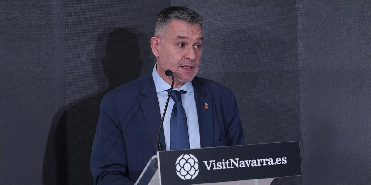 El consejero García en la presentación