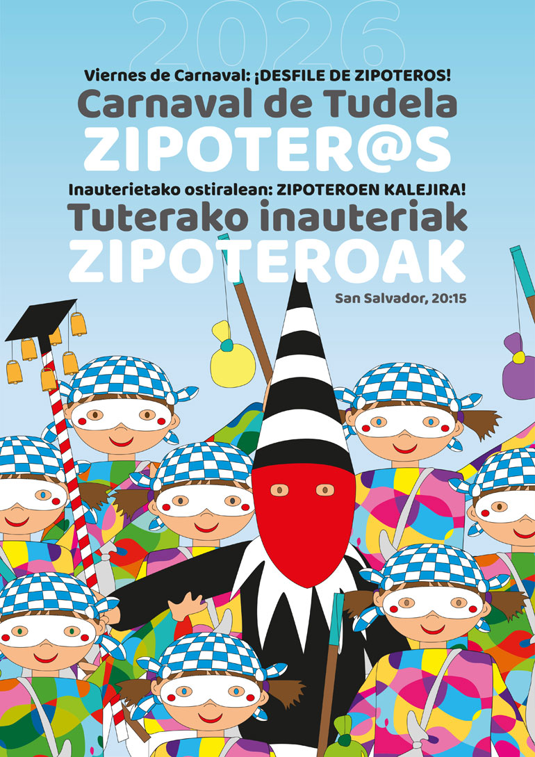 Carnaval en Tudela 2026 Desfile de Zipoteros